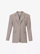 BAYSE Marzia Padded Shoulder Regular Fit Woven Blazer - House Of Huntington