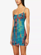 MIAOU Anya Rust Print Mini Dress - House Of Huntington