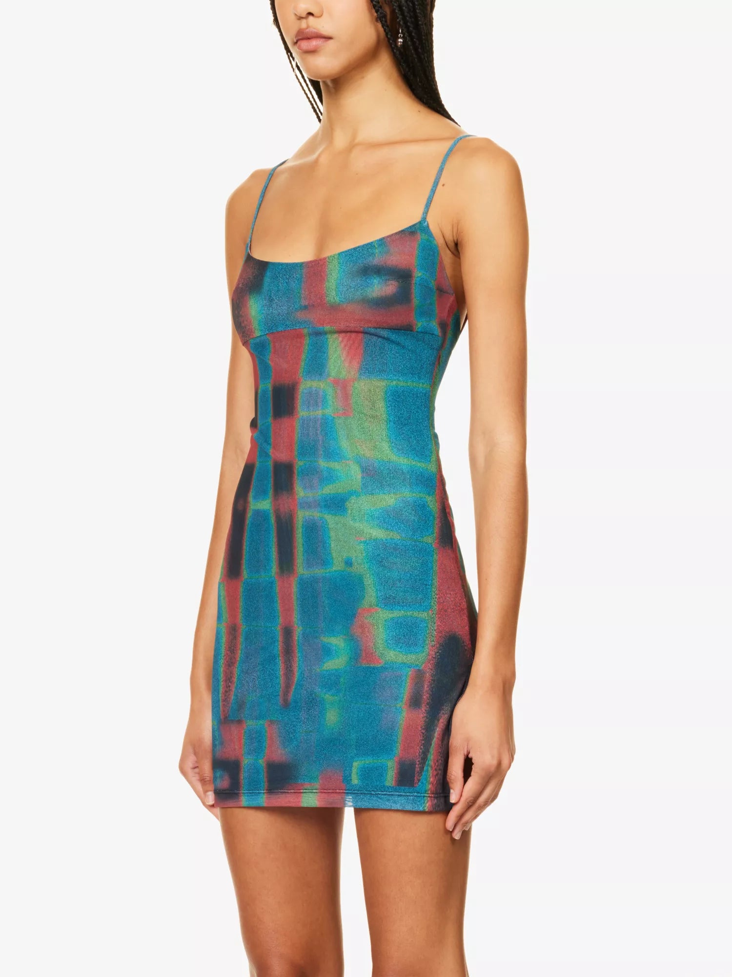 MIAOU Anya Rust Print Mini Dress - House Of Huntington