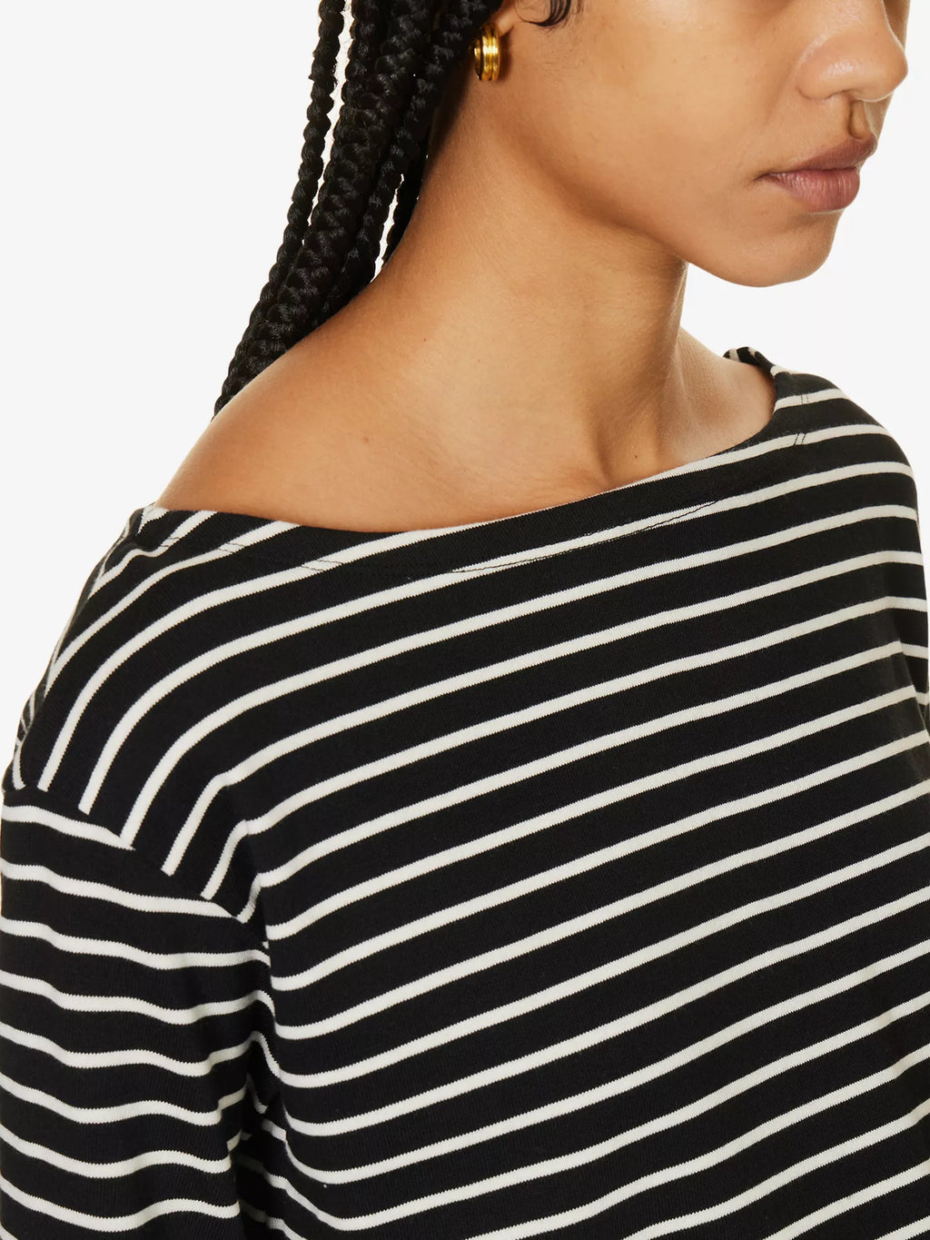 THE FRANKIE SHOP Tilla Striped Boat-Neck Top - House Of Huntington