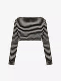 THE FRANKIE SHOP Tilla Striped Boat-Neck Top - House Of Huntington