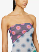 MIAOU Circle Dot Print Patchwork Midi Dress - House Of Huntington