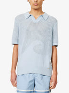Che Ondas Short-Sleeves Cotton-Knit Polo Shirt