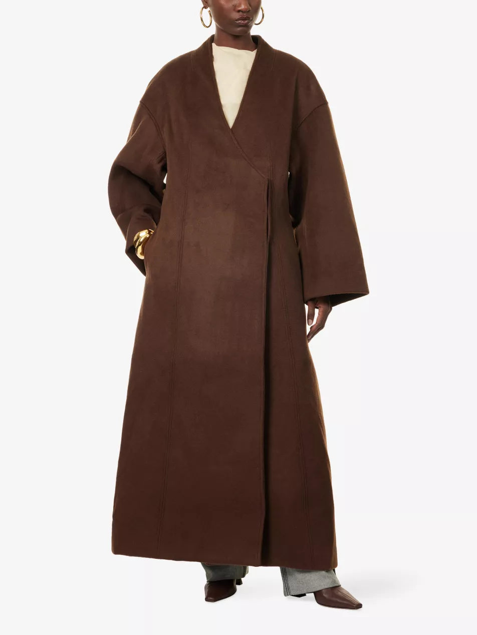 Entire Studios Rondo Coat Dark Brown
