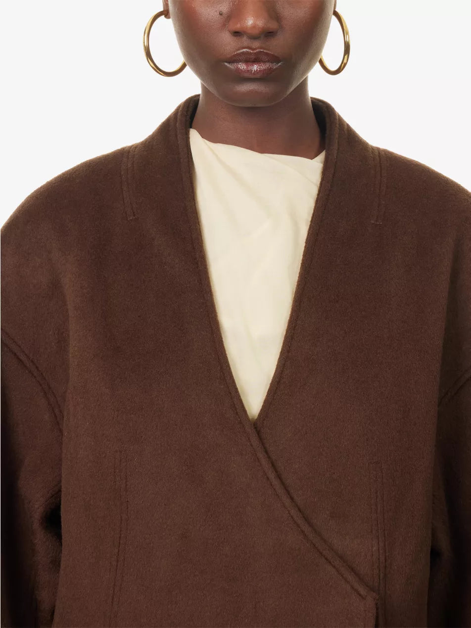 Entire Studios Rondo Coat Dark Brown