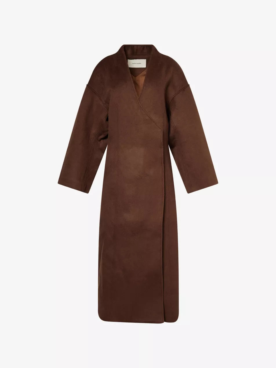 Entire Studios Rondo Coat Dark Brown