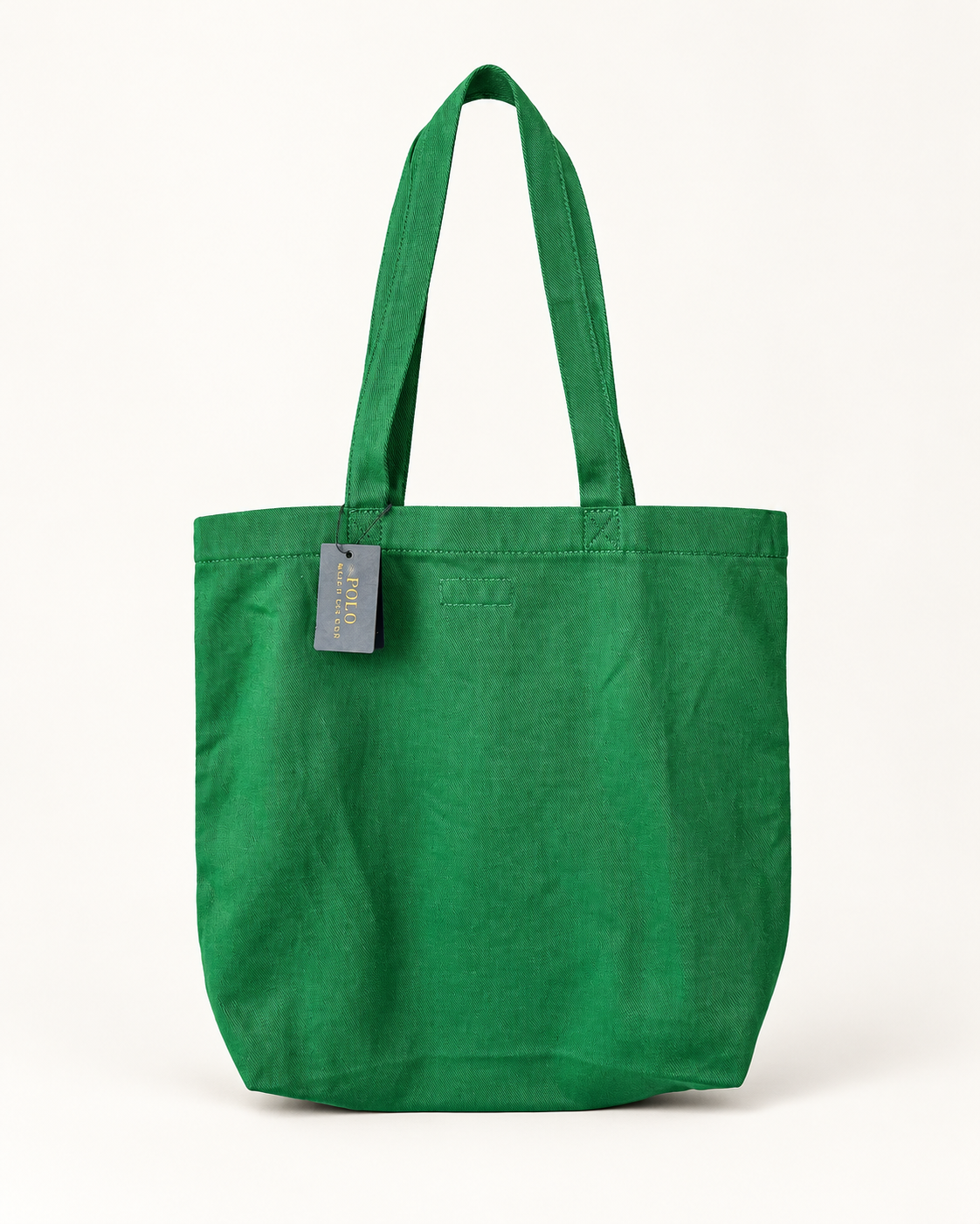 Ralph Lauren Polo Green Tote Bag back