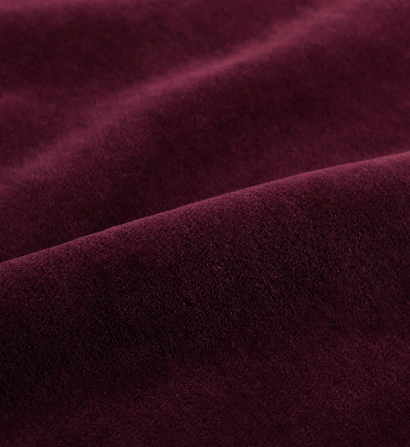 Sporty & Rich Eden 80s New York Health Club Velour Merlot Jacket