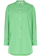 THE FRANKIE SHOP Melody Organic Cotton Button Up Boyfriend Shirt - House Of Huntington