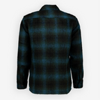PERCIVAL Men Rexford Blue Black Check Blanket Chore Jacket - House Of Huntington