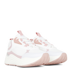 Mallet Cyrus White Mauve Womens Sneakers Trainers - House Of Huntington