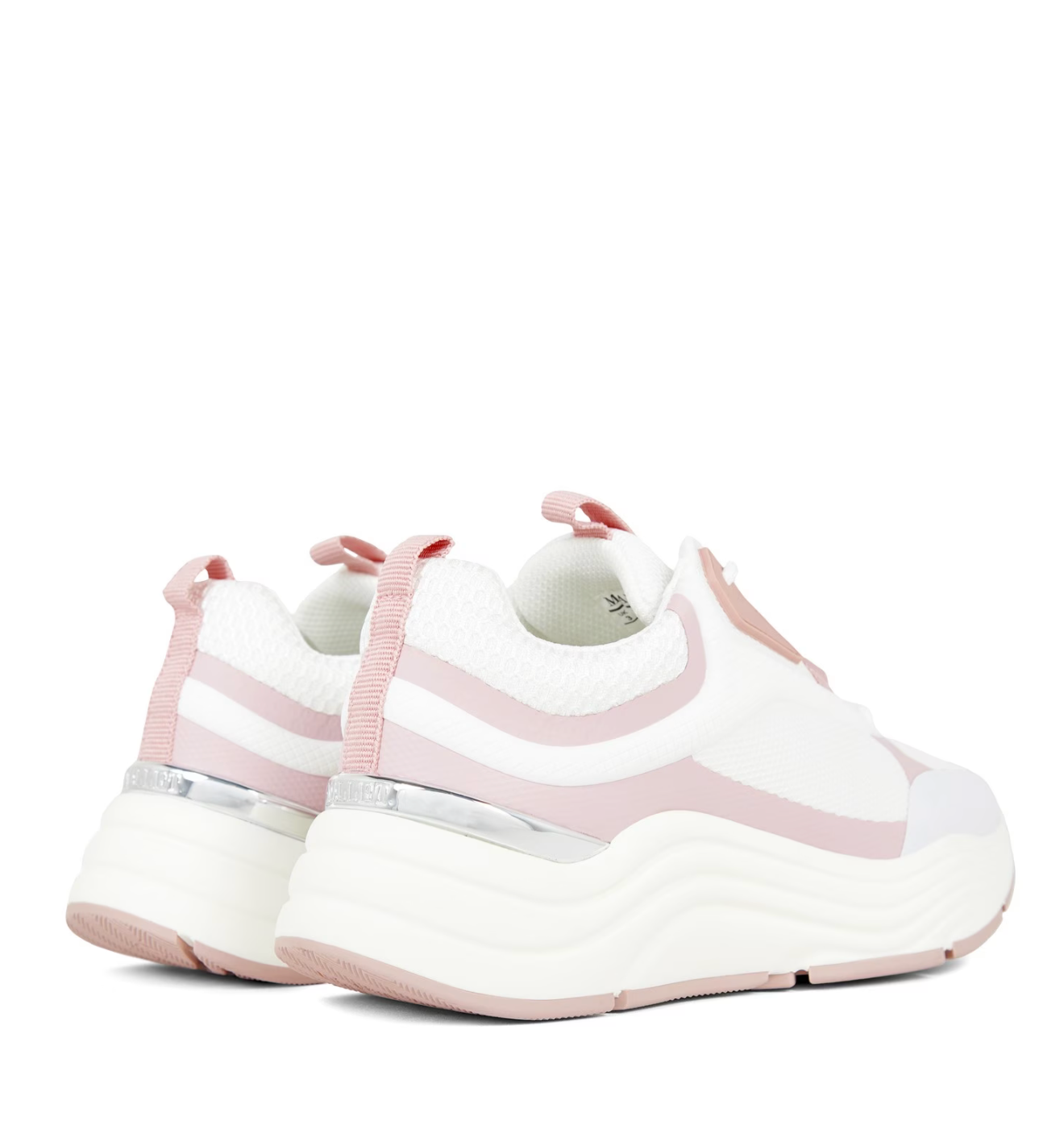 Mallet Cyrus White Mauve Womens Sneakers Trainers - House Of Huntington