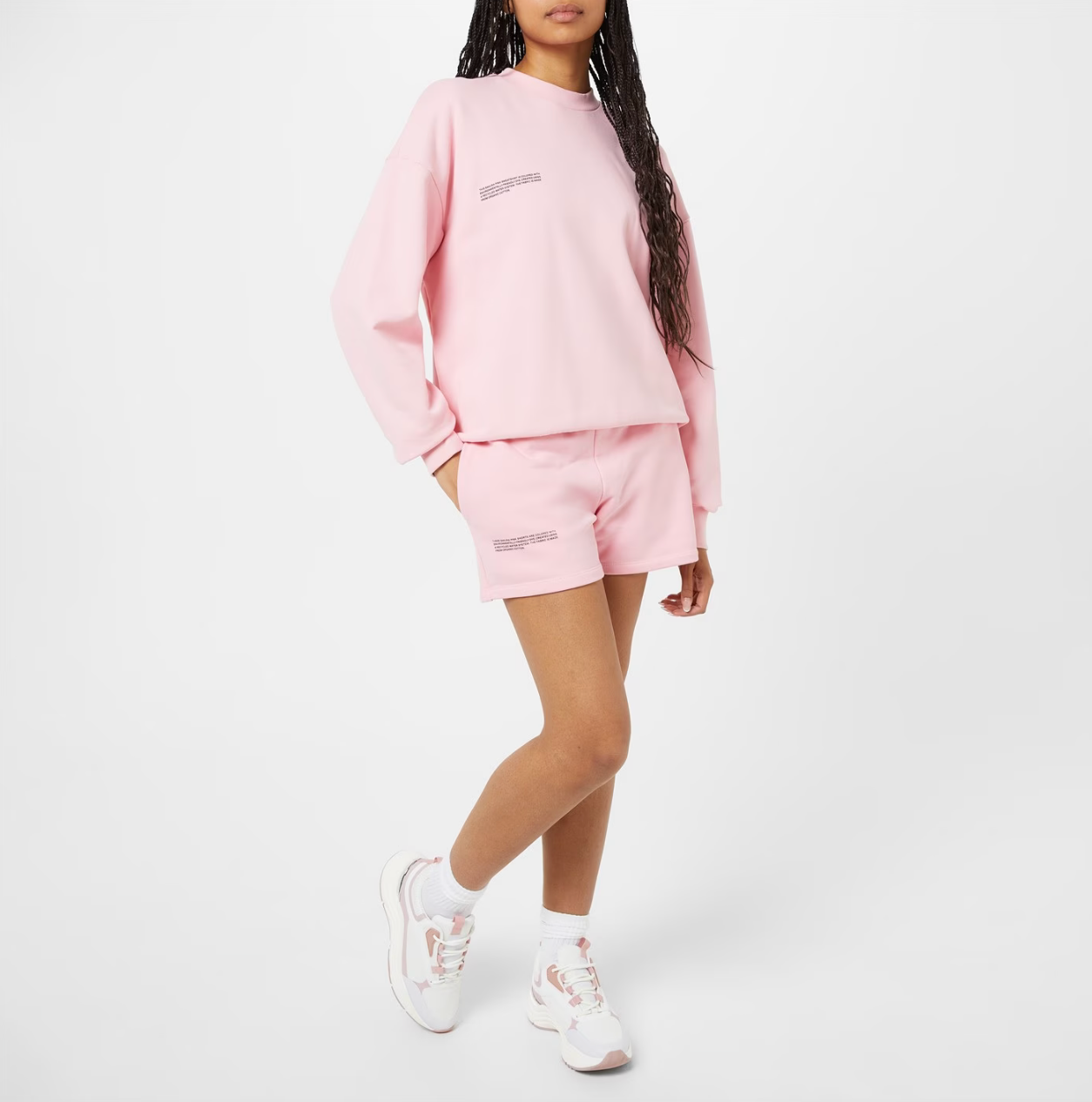 Mallet Cyrus White Mauve Womens Sneakers Trainers - House Of Huntington