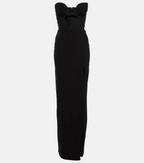 Nensi Dojaka Black Cut Out Maxi Dress - House Of Huntington