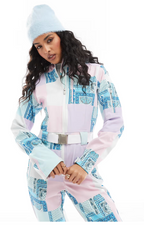 OOSC Patchwork Chic Ski Suit