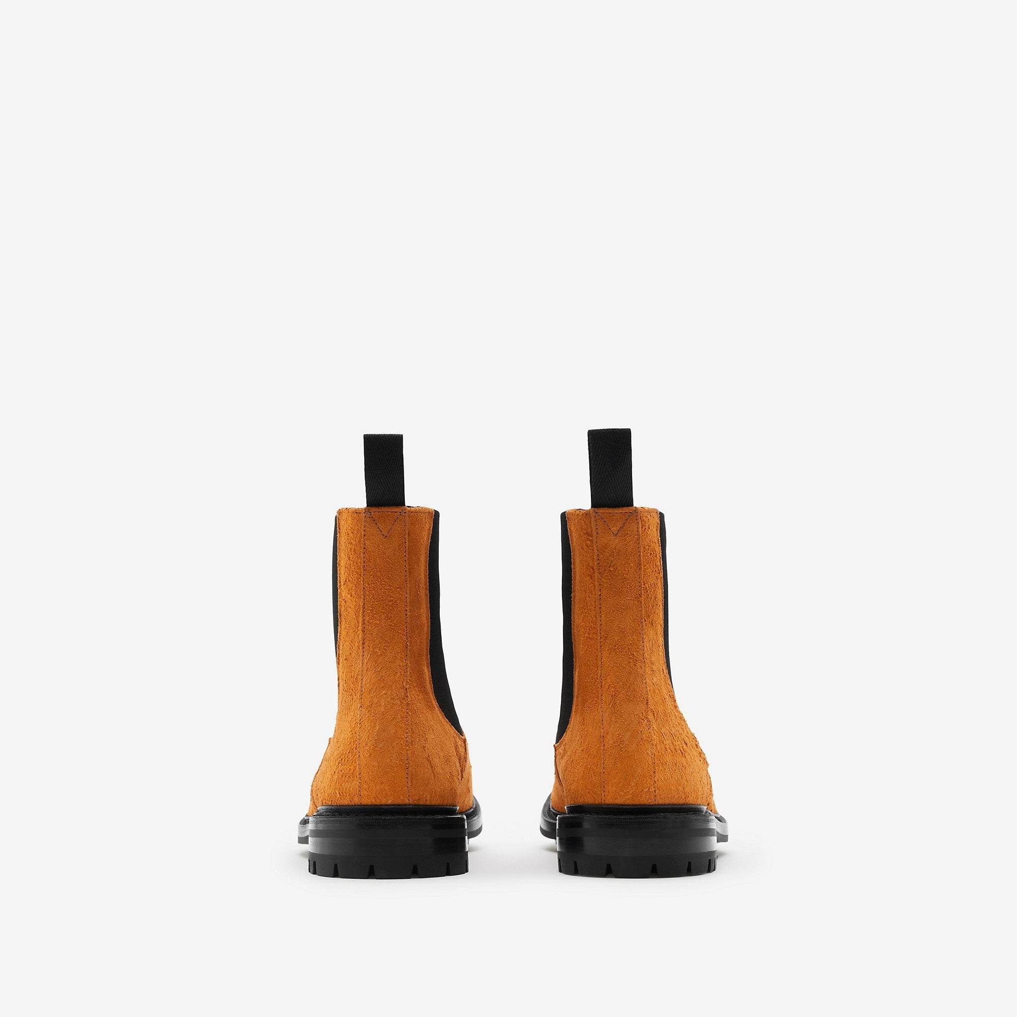 Burberry X Tricker’s Suede Dee High Chelsea Boots Brown