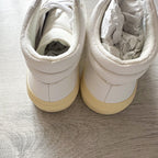 VEJA Minotaur White Leather High Top Trainers - House Of Huntington
