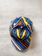 MISSONI Zig Zag Blue Multicolour Stripe Unisex Cap