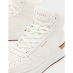 Mallet Hoxton Mid-Top Trainers in White Women's - House Of Huntington
