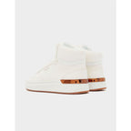 Mallet Hoxton Mid-Top Trainers in White Women's - House Of Huntington
