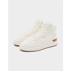 Mallet Hoxton Mid-Top Trainers in White Women's - House Of Huntington