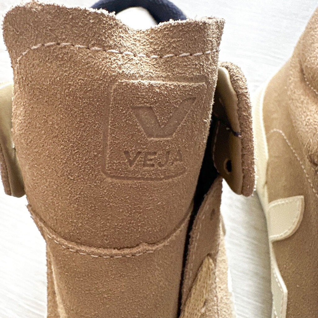 VEJA Minotaur Dune Brown Suede Pierre V Trainers Sneakers - House Of Huntington