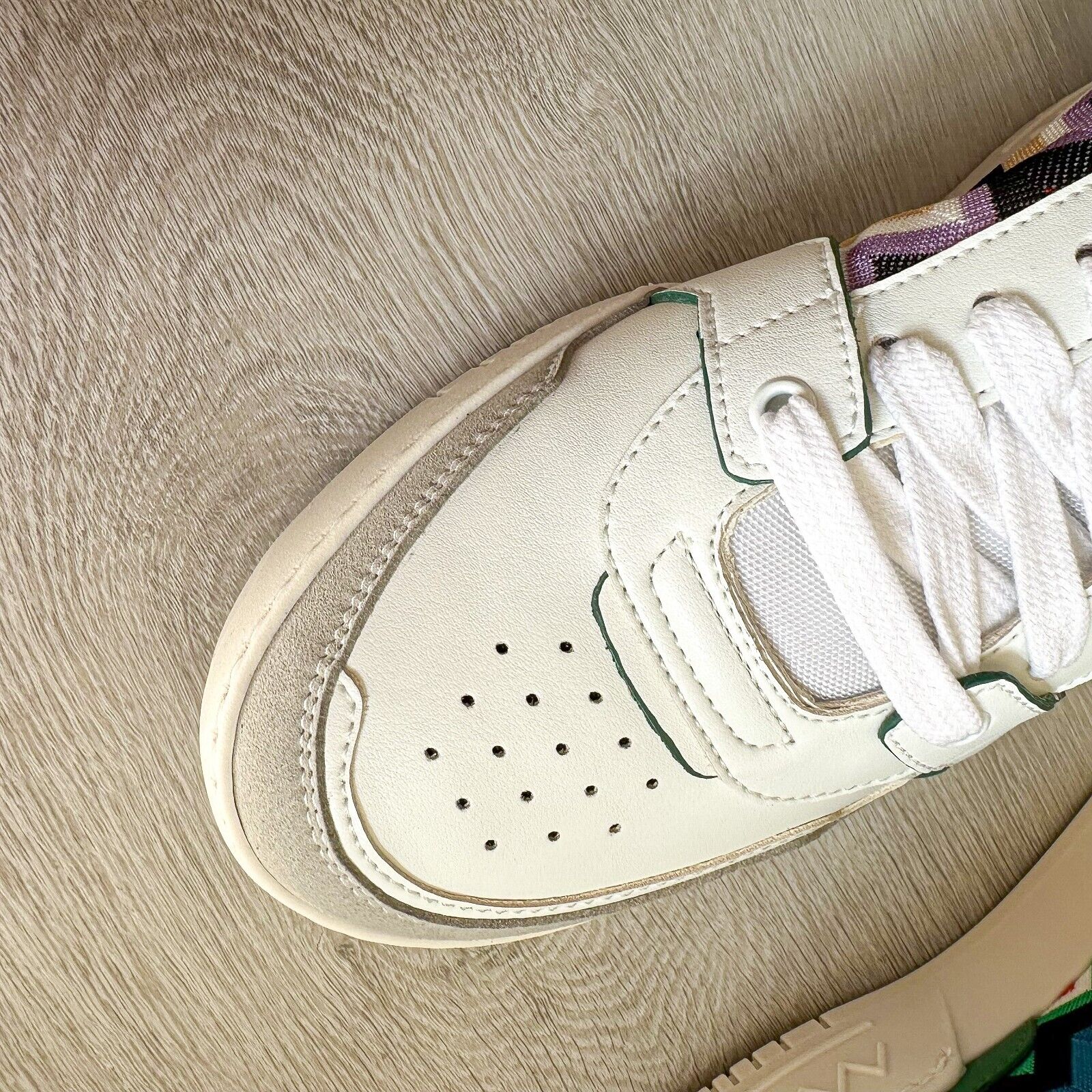 MISSONI Basket Zigzag Chevron Multicolour ACBC Trainers Sneakers + MISSONI Bag