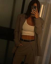 BAYSE Marzia Padded Shoulder Regular Fit Woven Blazer - House Of Huntington