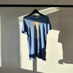 Polo Ralph Lauren Polo Teddy Bear Blue Linen Relaxed Tee