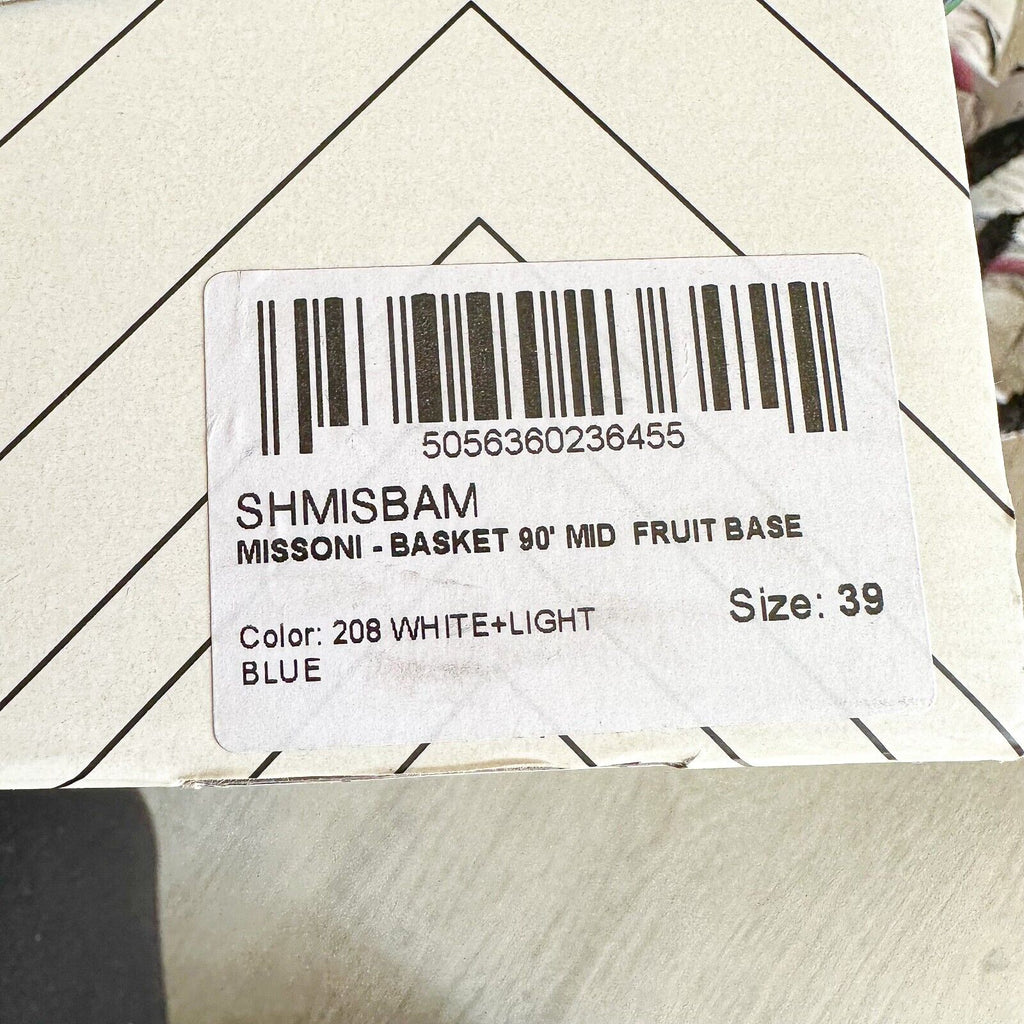 MISSONI Basket 90 Fruit Base Trainers Sneakers + MISSONI Bag