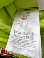 Valentino Garavani Green Pleat Detail One Shoulder Evening Occasion Gown