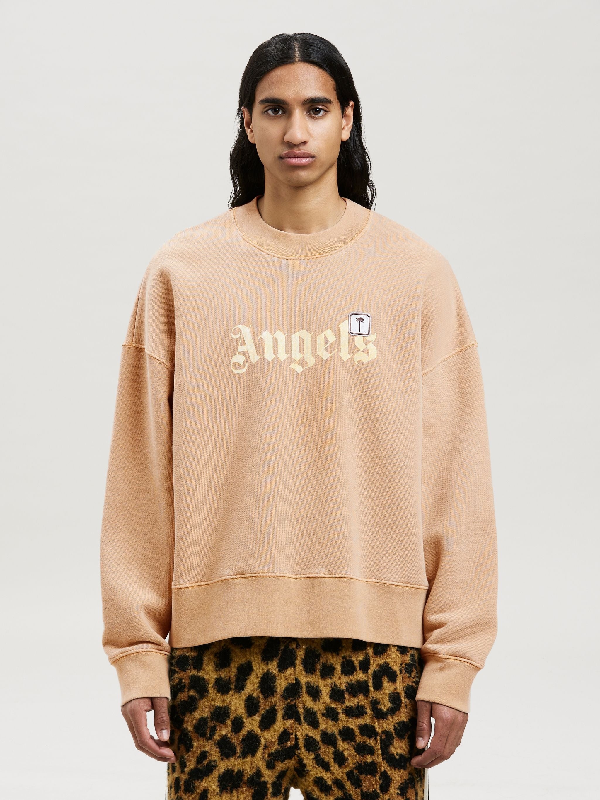 Palm Angels PXP Brown Sweatshirt