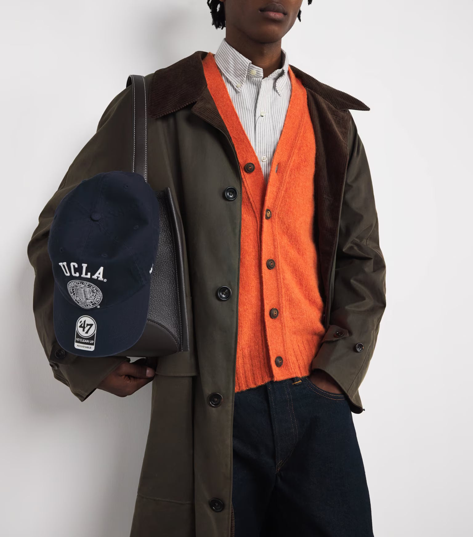 Ralph Lauren Polo Stewart Waxed Oilskin Belted Coat