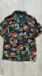 Polo Ralph Lauren Tropical Hawaiian Navy Floral Shirt