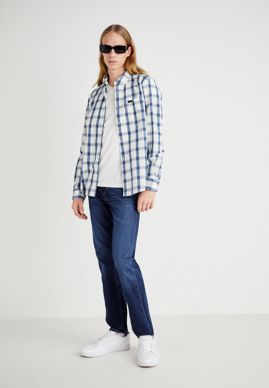 LEE Rider Slim Dark Blue Jeans