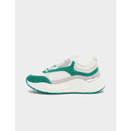 Mallet Cyrus White Jade Green Womens Sneakers Trainers - House Of Huntington