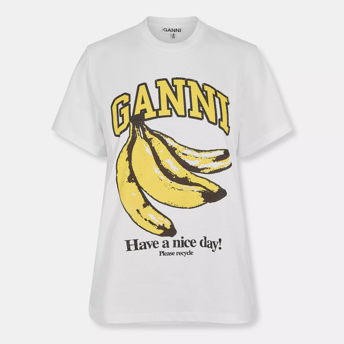 ganni bananas have a nice day tee