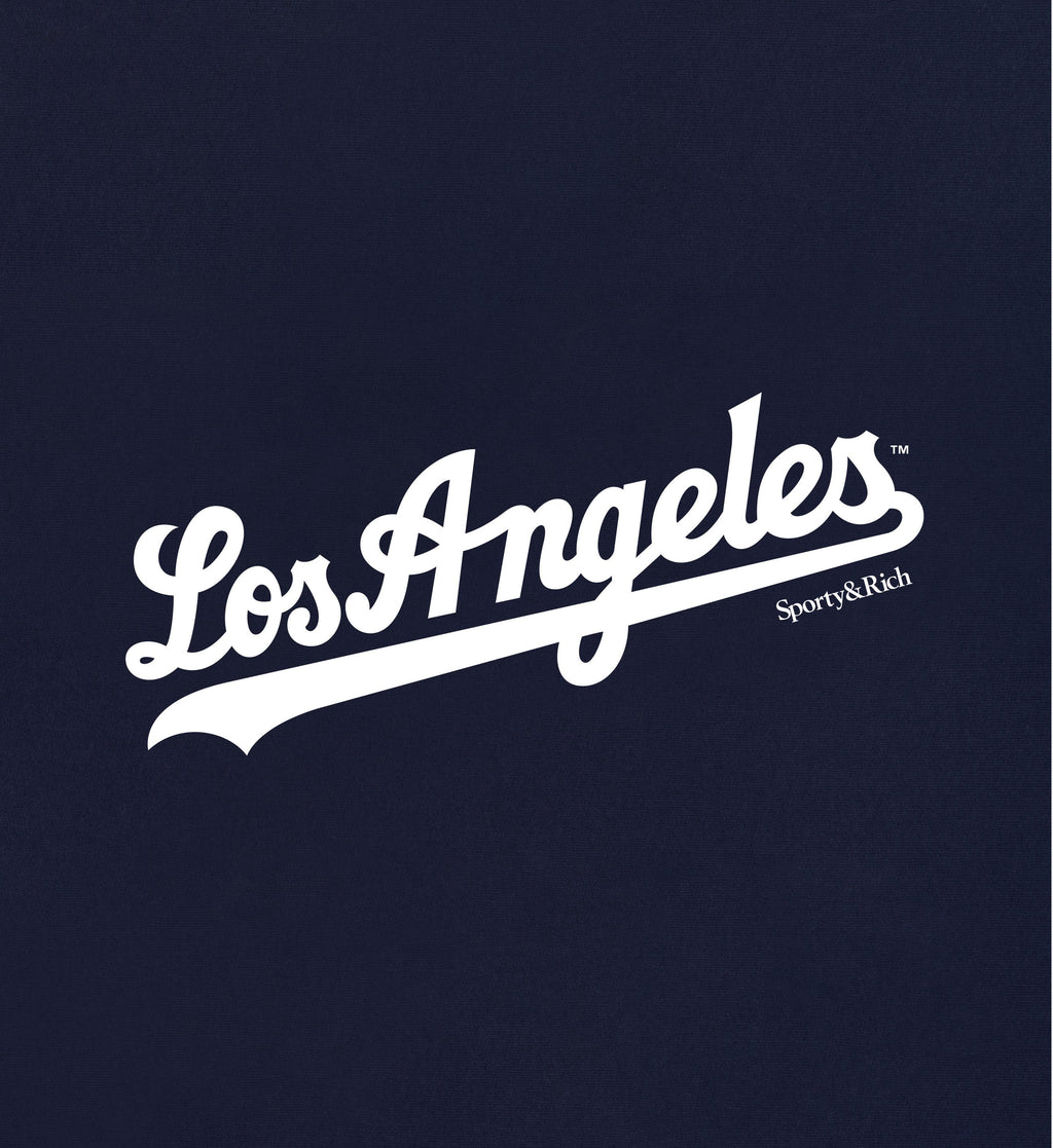 Sporty & Rich Navy Los Angeles Dodgers Gym Shorts