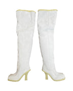 Burberry Highland Shearling Lined Suede Knee High Boots