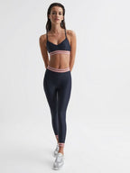 The Upside Leggings Navy Stripe Side Leggings