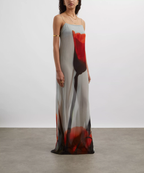 Rat and Boa Luciana Tulip Print Slip Maxi Dress