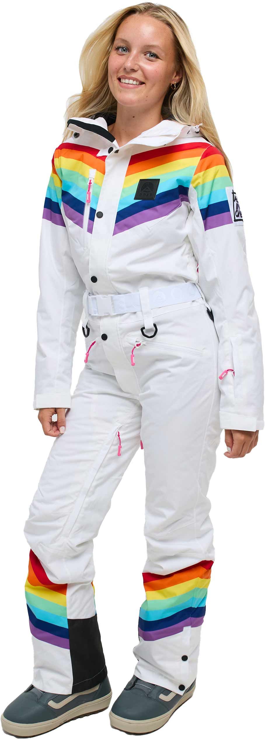 OOSC Rainbow Road Stripe Ski Suit