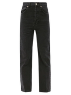 Raey Black Find Straight Leg Denim Jeans