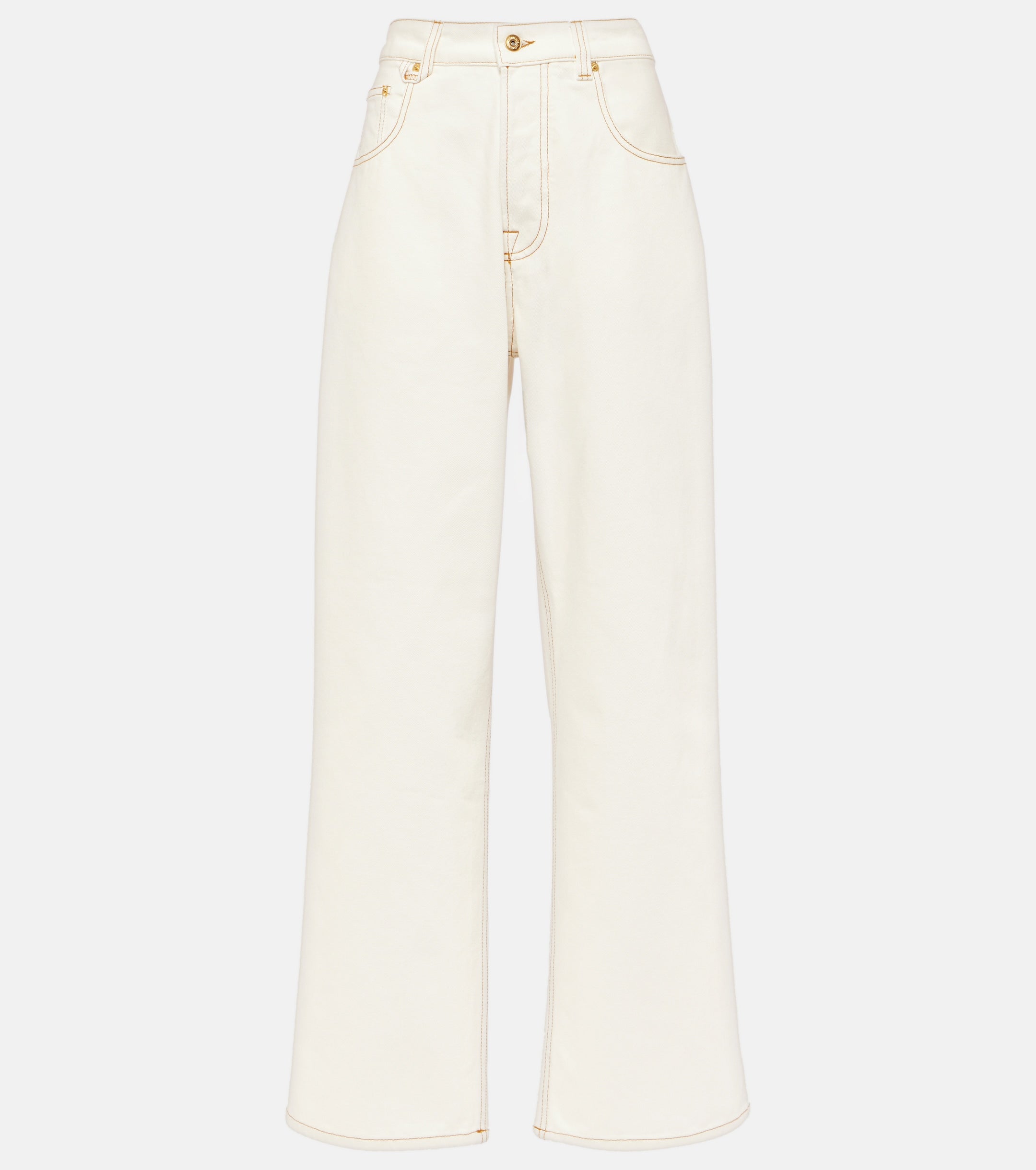Jacquemus Le Papier Le De Nimes Light Beige Jeans