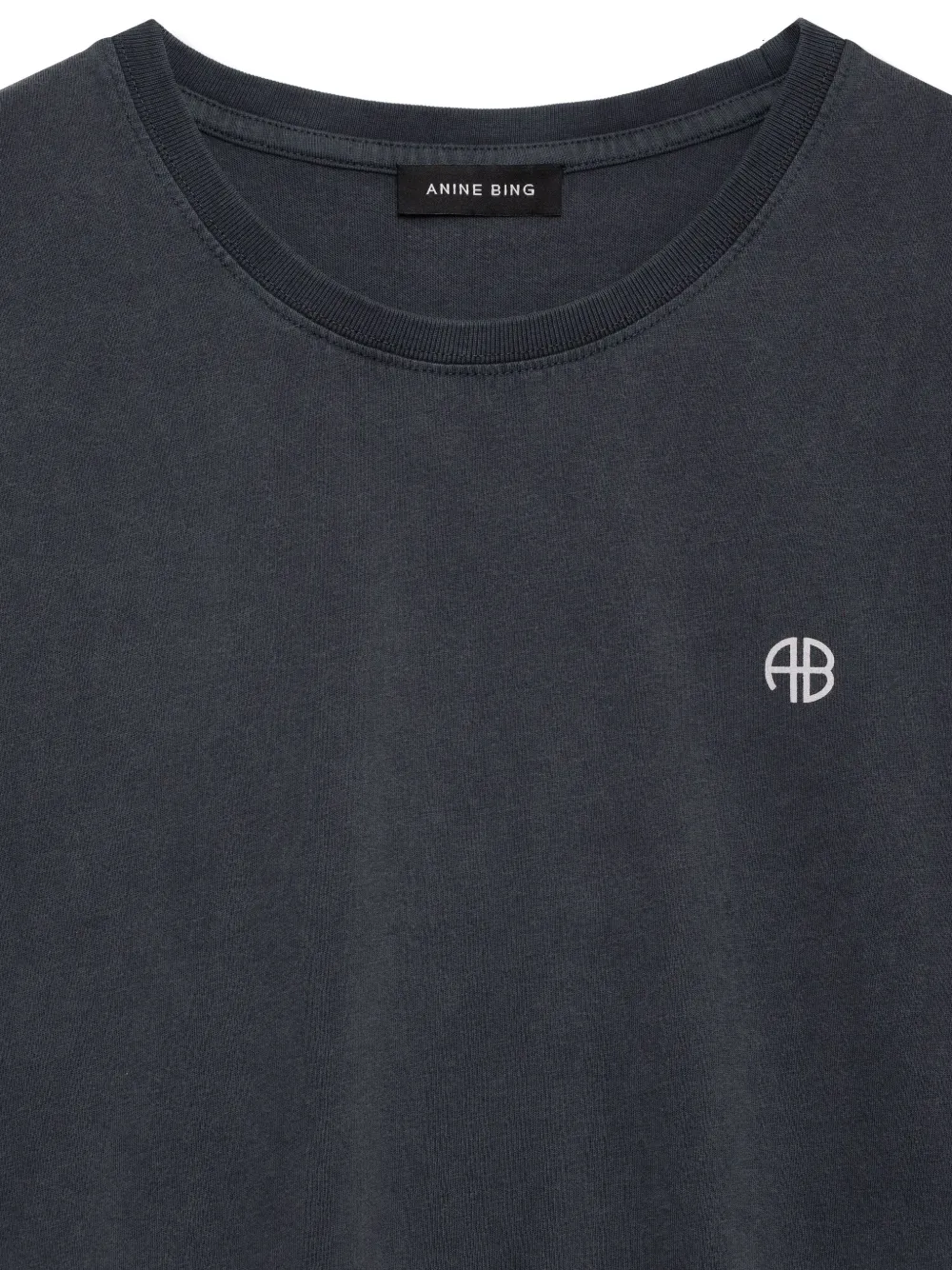 Anine Bing Rudy Empowerment Print AB Logo Front T-shirt