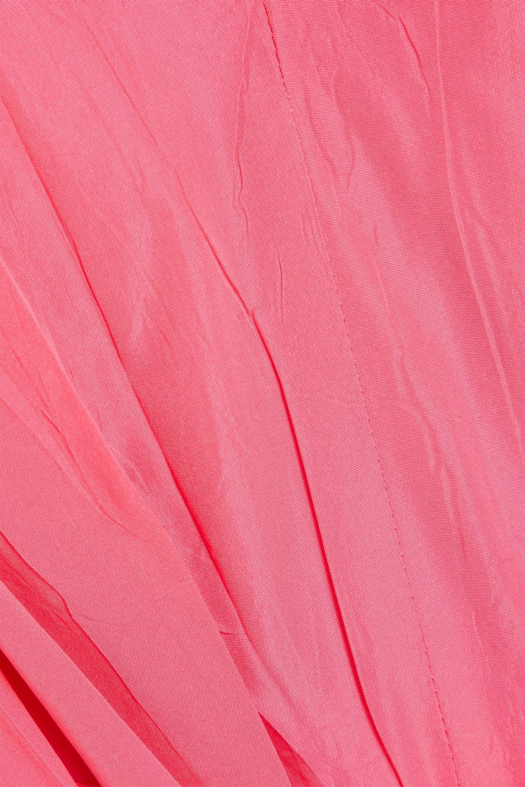 ROKSANDA Pink Eniola Taffeta Ruffled Satin Midi Dress - House Of Huntington