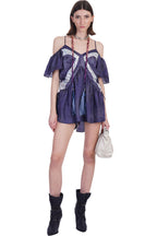 Isabel Marant Brandi Semi Sheer Satin Playsuit
