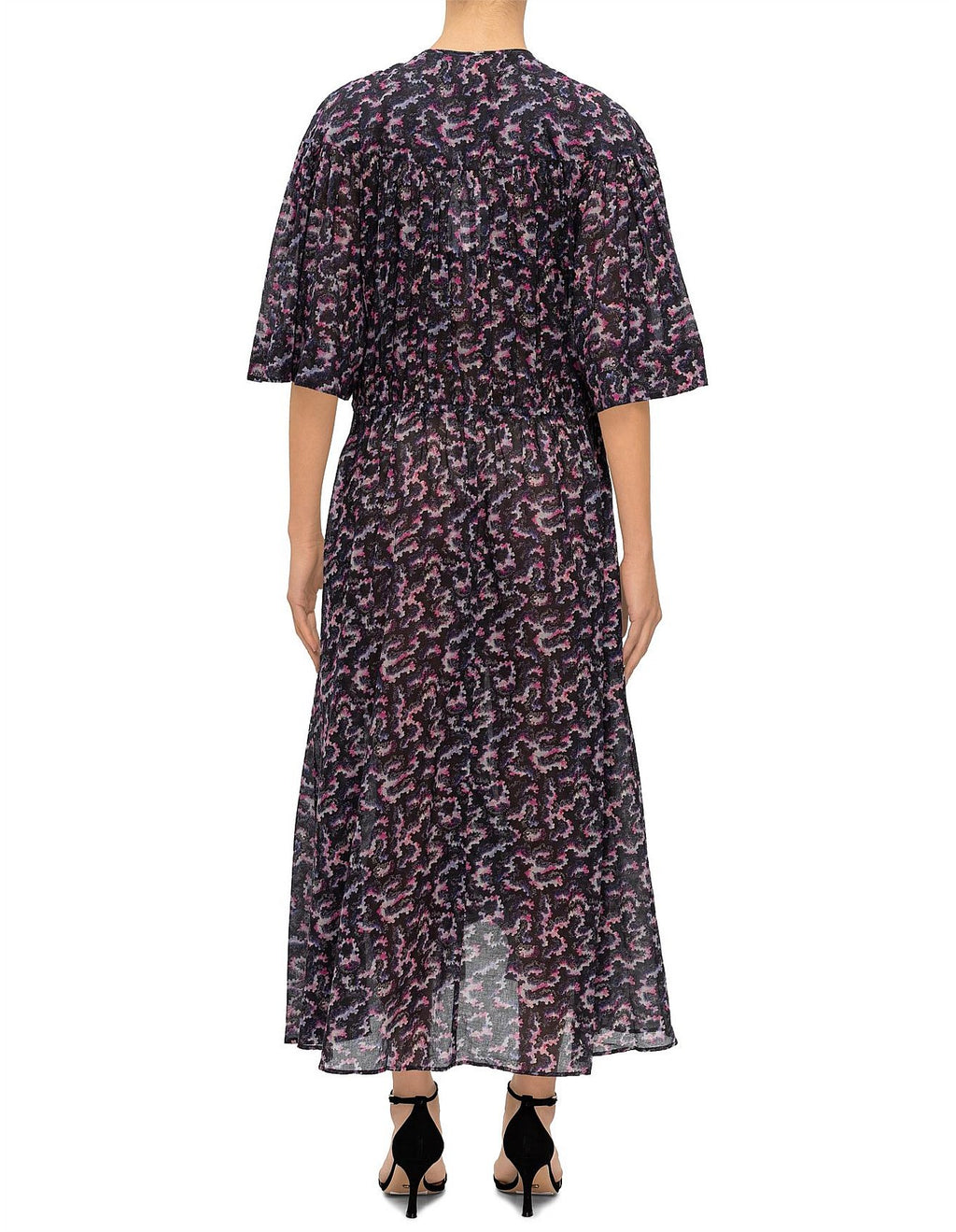 Isabel Marant Etoile Imaggy Floral Print Summer Midi Dress