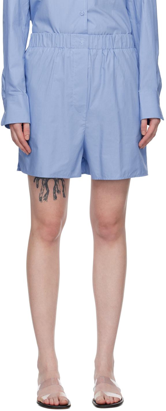 Lui Logo Embroidered Front Cotton Boxer Shorts