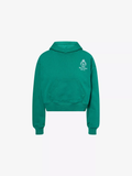 Sporty & Rich Alpine Green Brit Crest Embroidered Hoodie